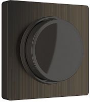 Лицевая панель Werkel для светорегулятора поворотного бронза глянцевый картинка